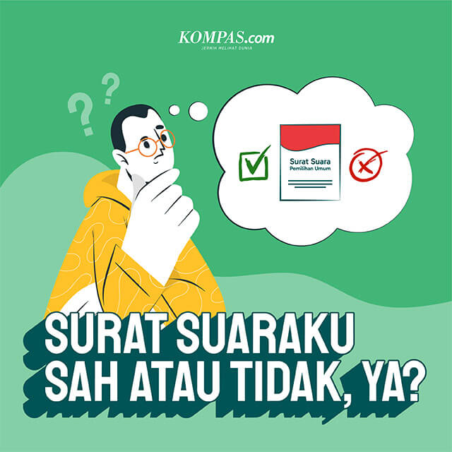 Surat suaraku sah atau tidak, ya ?