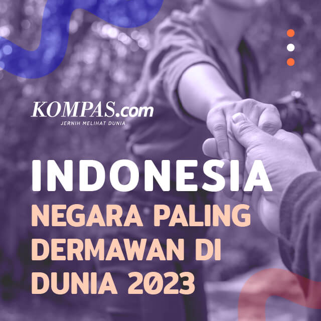 Indonesia Negara Paling Dermawan di Dunia 2023