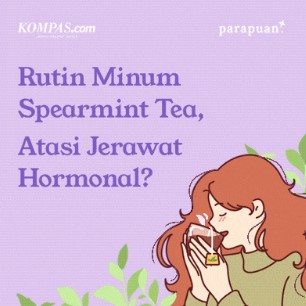 Rutin Minum Spearmint Tea, Atasi Jerawat Hormonal?