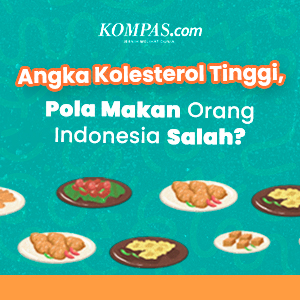 Angka Kolesterol Tinggi, Pola Makan Orang Indonesia Salah?
